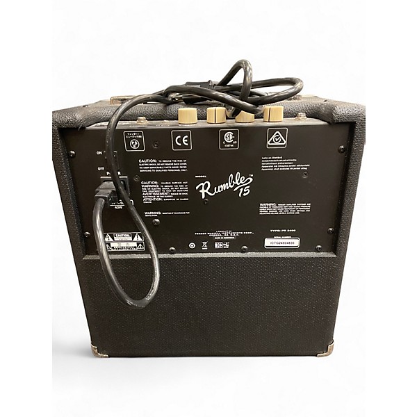 Used Fender Rumble 15 V2 15W 1X8 Bass Combo Amp