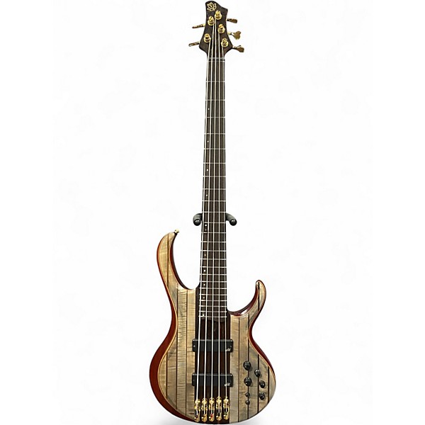 Used Ibanez BTB1935 Grey & Red Electric Bass Guitar