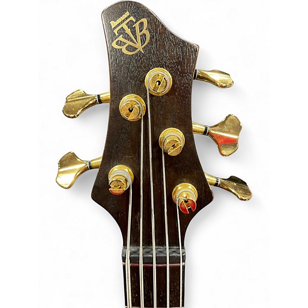 Used Ibanez BTB1935 Grey & Red Electric Bass Guitar