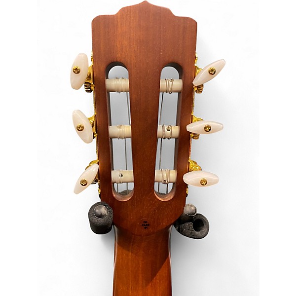 Used Luna WOODLAND CEDAR NATURAL Classical Acoustic Electric Guitar