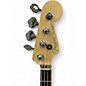 Used Fender American Jazz Bass Sunset Orange Transparent Electric Bass Guitar