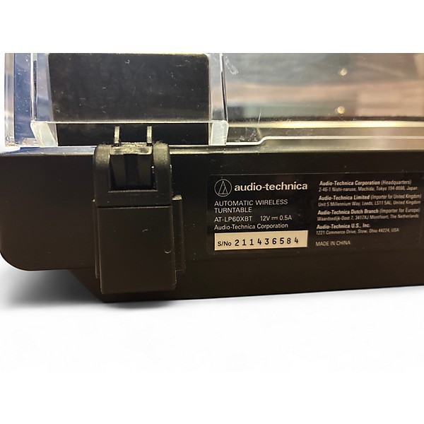 Used Audio-Technica at lp60xbt Record Player