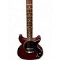 Used Gibson Les Paul Junior Tribute DC Satin Red Solid Body Electric Guitar
