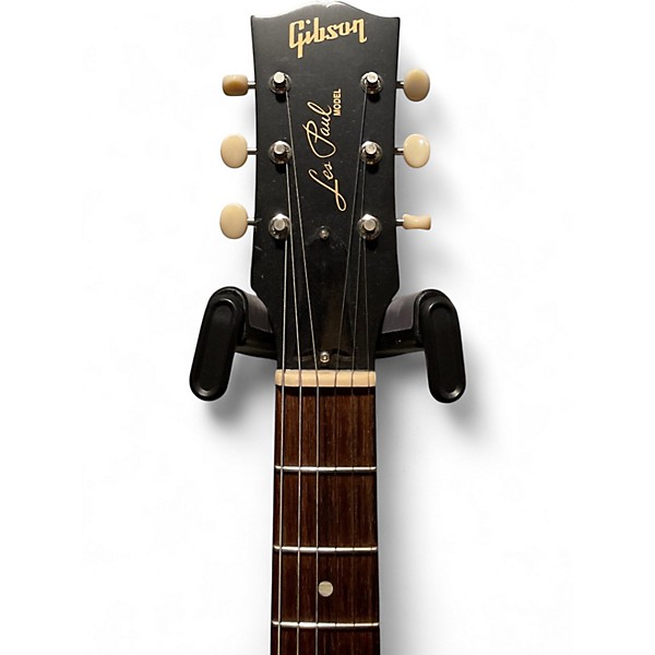 Used Gibson Les Paul Junior Tribute DC Satin Red Solid Body Electric Guitar