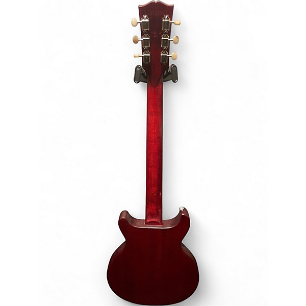 Used Gibson Les Paul Junior Tribute DC Satin Red Solid Body Electric Guitar