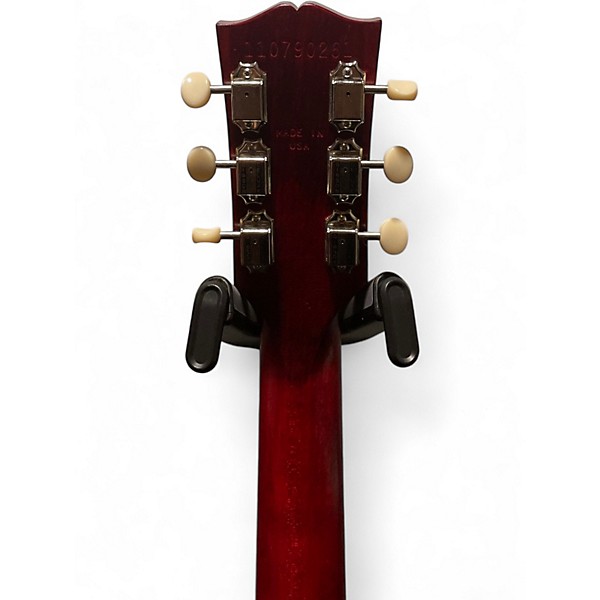 Used Gibson Les Paul Junior Tribute DC Satin Red Solid Body Electric Guitar