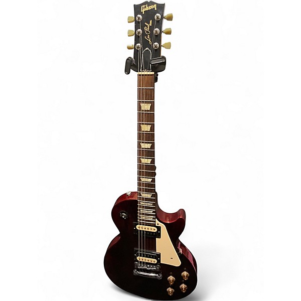 Used Gibson Les Paul Studio Cherry Solid Body Electric Guitar
