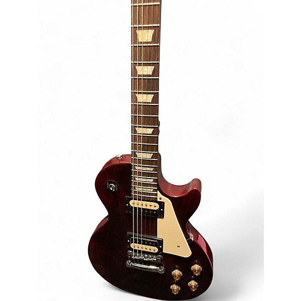 Used Gibson Les Paul Studio Cherry Solid Body Electric Guitar
