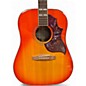 Used Epiphone  HUMMINGBIRD PRO  Cherry Sunburst Acoustic Electric Guitar