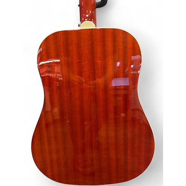 Used Epiphone  HUMMINGBIRD PRO  Cherry Sunburst Acoustic Electric Guitar