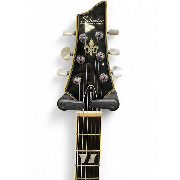 Used Schecter Guitar Research C1 Custom DIAMOND Green Solid Body Electric Guitar
