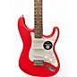 Used Squier Debut Series Stratocaster Torino Red Solid Body Electric Guitar