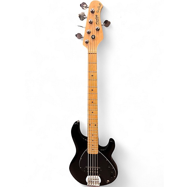 Used Sterling by Music Man STINGRAY 5 BLACK Electric Bass Guitar