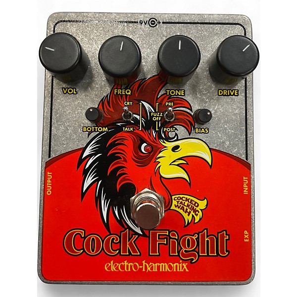 Used Electro-Harmonix Cock Fight Talking Wah Effect Pedal