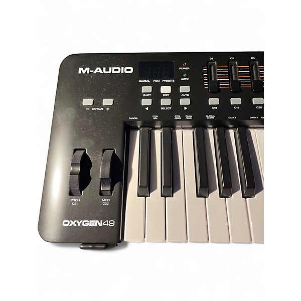 Used M-Audio Oxygen 49 Key MIDI Controller