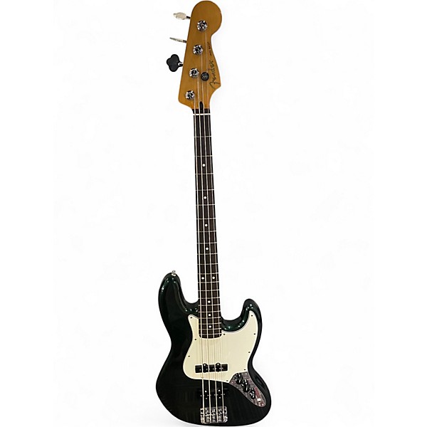 Used Fender Player II Jazz Bass British Racing Green Electric Bass Guitar