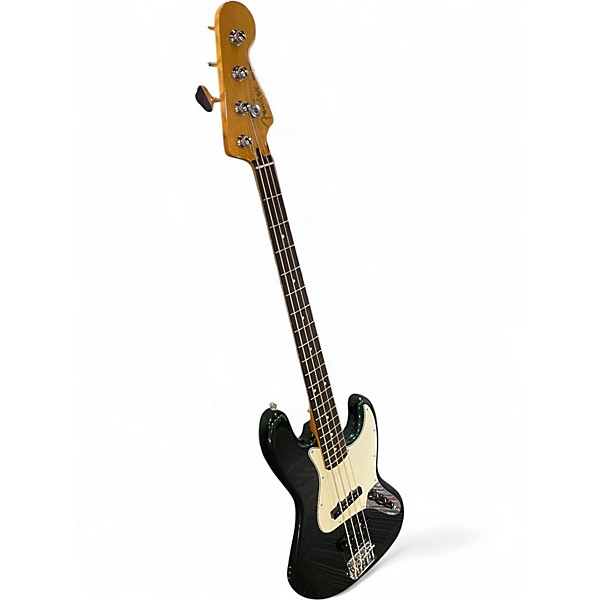 Used Fender Player II Jazz Bass British Racing Green Electric Bass Guitar