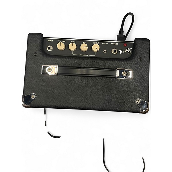 Used Fender Rumble 15 15W 1X8 Bass Combo Amp