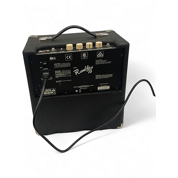 Used Fender Rumble 15 15W 1X8 Bass Combo Amp