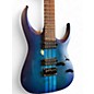 Used Ibanez RGAT62 Sapphire Blue Flat Solid Body Electric Guitar