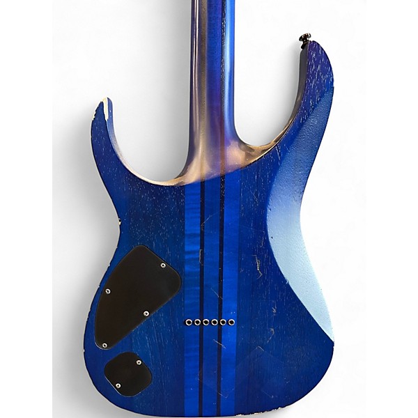 Used Ibanez RGAT62 Sapphire Blue Flat Solid Body Electric Guitar