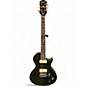 Used Epiphone BluesHawk Deluxe Trans Black Hollow Body Electric Guitar thumbnail