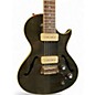 Used Epiphone BluesHawk Deluxe Trans Black Hollow Body Electric Guitar