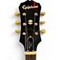 Used Epiphone BluesHawk Deluxe Trans Black Hollow Body Electric Guitar