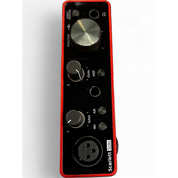 Used Focusrite Scarlett Solo Gen 3 Audio Interface