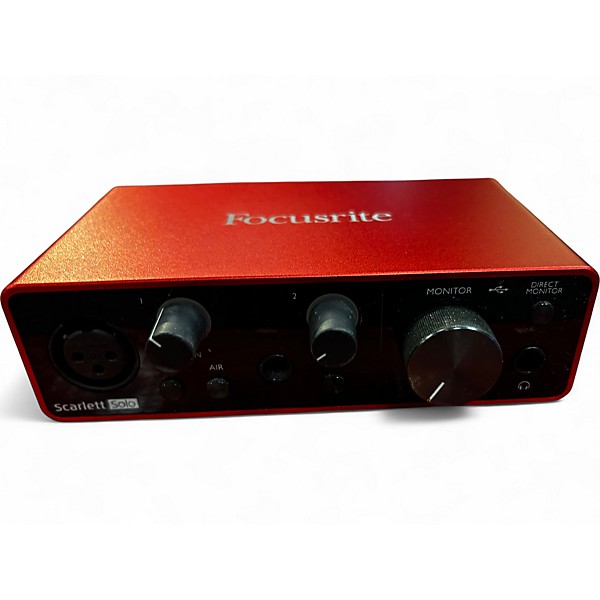 Used Focusrite Scarlett Solo Gen 3 Audio Interface