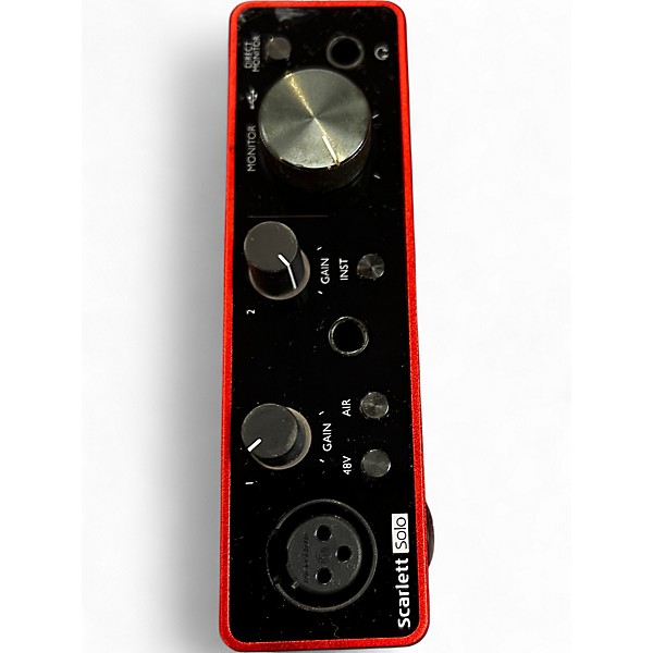Used Focusrite Scarlett Solo Gen 3 Audio Interface