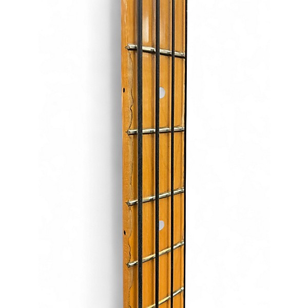 Used Fender American Deluxe Jazz Bass Antique Burst Electric Bass Guitar