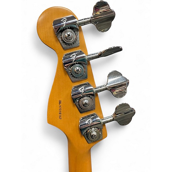 Used Fender American Deluxe Jazz Bass Antique Burst Electric Bass Guitar