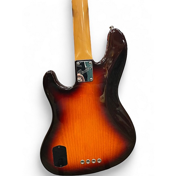 Used Fender American Deluxe Jazz Bass Antique Burst Electric Bass Guitar