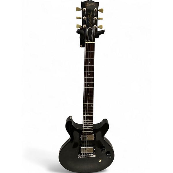 Used Gibson Les Paul Studio Double Cut Black Solid Body Electric Guitar