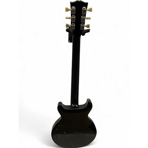 Used Gibson Les Paul Studio Double Cut Black Solid Body Electric Guitar