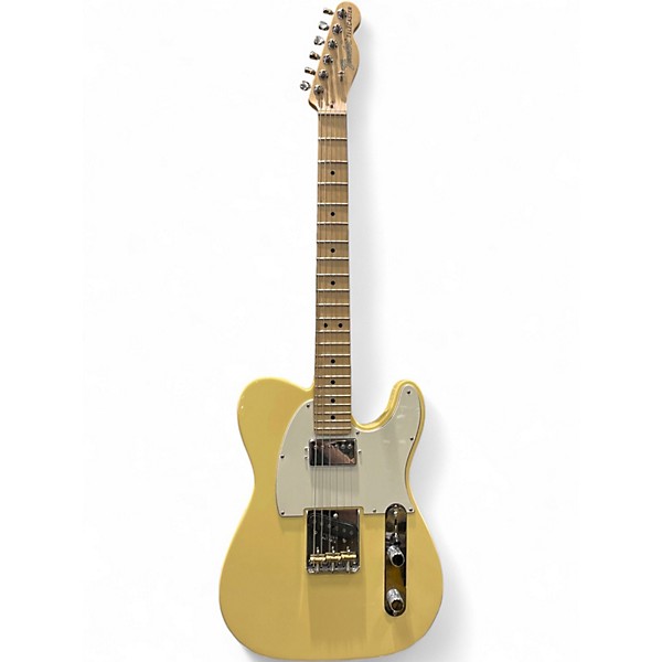 Used 2019 Fender American Performer Telecaster Cream Solid Body Electric Guitar