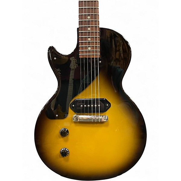 Used 2018 Gibson Limited Run Les Paul Junior Left-Handed Tobacco Sunburst Solid Body Electric Guitar