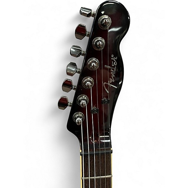Used 2008 Fender FMT HH Tele custom Black Cherry Burst Solid Body Electric Guitar