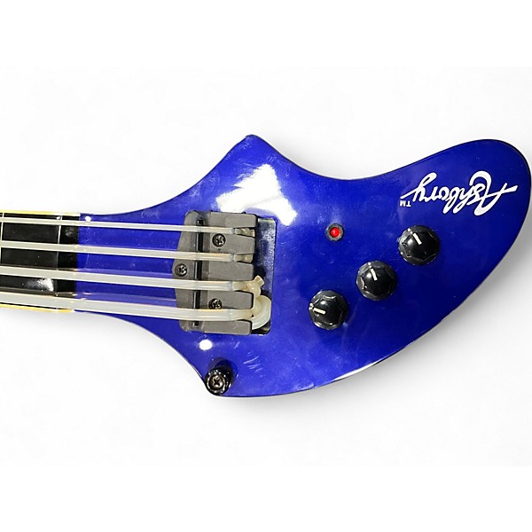 Used Fender Ashbory Metallic Blue Upright Bass