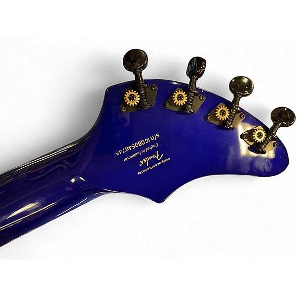 Used Fender Ashbory Metallic Blue Upright Bass
