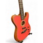 Used Fender Acoustasonic Player Telecaster Fiesta Red Acoustic Electric Guitar