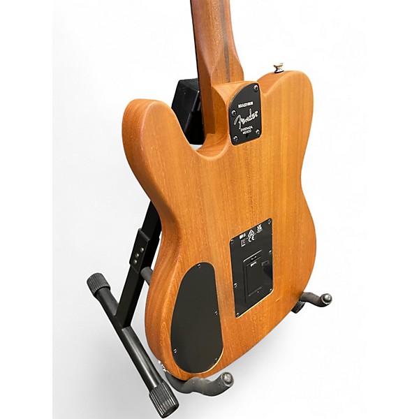 Used Fender Acoustasonic Player Telecaster Fiesta Red Acoustic Electric Guitar