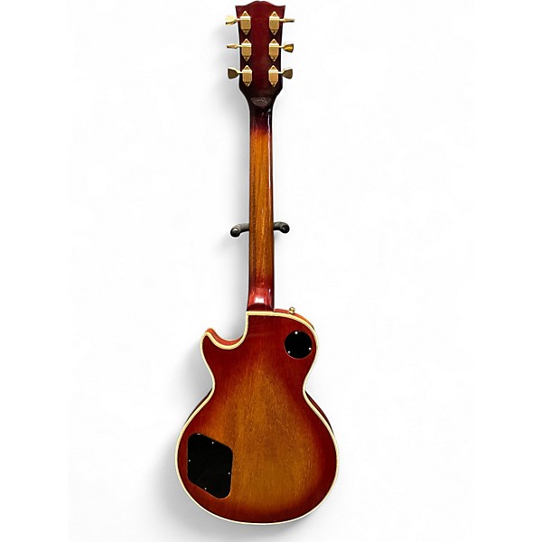 Vintage 1973 Gibson Les Paul Custom Cherry Sunburst Solid Body Electric Guitar