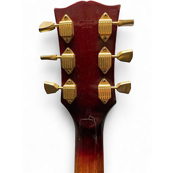 Vintage 1973 Gibson Les Paul Custom Cherry Sunburst Solid Body Electric Guitar