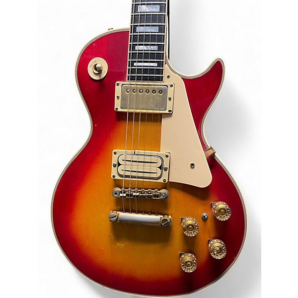 Vintage 1973 Gibson Les Paul Custom Cherry Sunburst Solid Body Electric Guitar