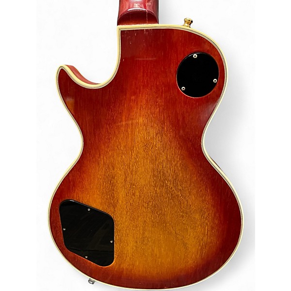 Vintage 1973 Gibson Les Paul Custom Cherry Sunburst Solid Body Electric Guitar