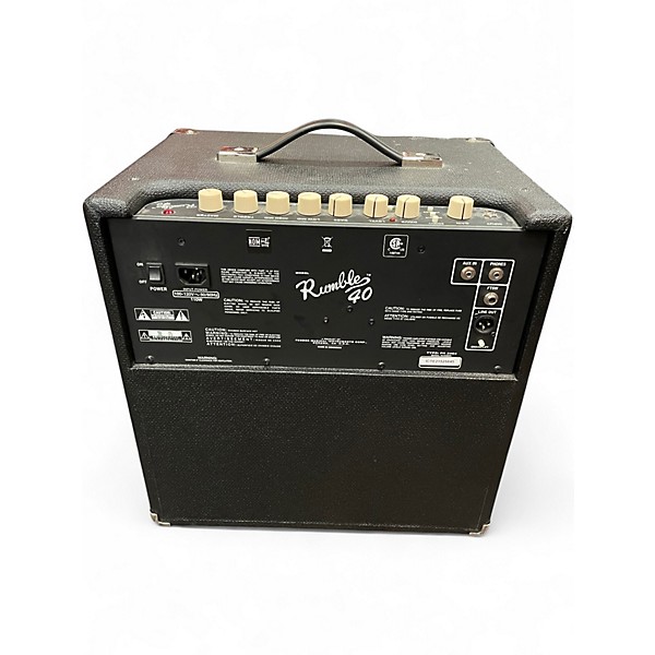 Used Fender Rumble V3 40W 1x10 Bass Combo Amp