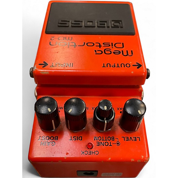 Used BOSS MD2 Mega Distortion Effect Pedal
