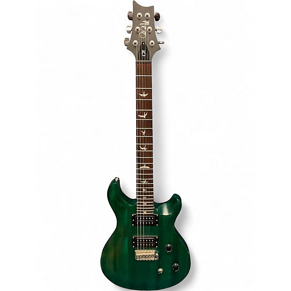 Used PRS CE24 Turquoise Solid Body Electric Guitar